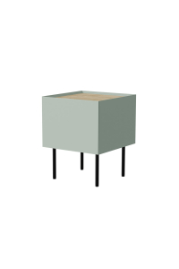 Cama FELLINI 400141 noční stolek Olivový Obrázok pre Cama FELLINI 400141 noční stolek Olivový