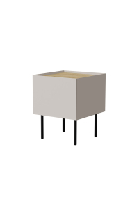 Cama FELLINI 400140 noční stolek 1 zásuvka/zásuvek Barva kašmíru Obrázok pre Cama FELLINI 400140 noční stolek 1 zásuvka/zásuvek Barva kašmíru