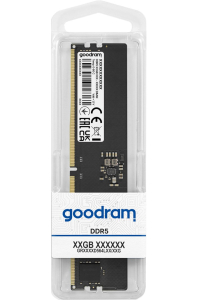Goodram GR5600D564L46S/8G paměťový modul 8 GB 1 x 8 GB DDR5 288-pin DIMM Obrázok pre Goodram GR5600D564L46S/8G paměťový modul 8 GB 1 x 8 GB DDR5 288-pin DIMM
