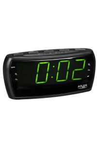 Obrázok pre Adler AD 1121 rádio Hodiny Analogový a digitální Černá
