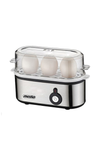 Obrázok pre Mesko MS 4485 vařič vajec 3 vajec 210 W Černá, Stříbrná, Průhledná