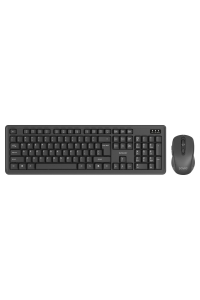 Obrázok pre Savio KB-03 klávesnice Obsahuje myš Domov/kancelář USB QWERTY Americká angličtina Černá