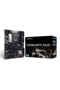 Biostar TZ590-BTC DUO Intel Z590 LGA 1200 (Socket H5) ATX Obrázok pre Biostar TZ590-BTC DUO Intel Z590 LGA 1200 (Socket H5) ATX