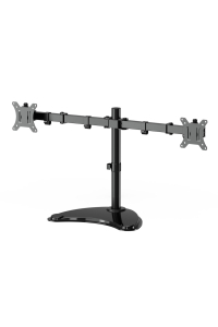 Obrázok pre Gembird MS-D2ST-02 Stojan na monitor (otočný, naklápěcí, otočný), 13”-32”, černý