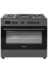 Plynový a elektrický sporák Ravanson KWGE-K90 Cheff Modern Black (černý) Obrázok pre Plynový a elektrický sporák Ravanson KWGE-K90 Cheff Modern Black (černý)