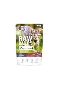 Obrázok pre VETEXPERT Raw Paleo Kitten Tuna - mokré krmivo pro kočky - 100g
