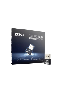 Obrázok pre MSI AX1800 Nano WiFi USB Adapter WLAN 1201 Mbit/s