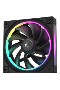 DeepCool FL12 Počítačová skříň Ventilátor 12 cm Černá 1 kusů Obrázok pre DeepCool FL12 Počítačová skříň Ventilátor 12 cm Černá 1 kusů