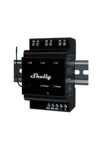 Obrázok pre Shelly Qubino Wave Pro 3 3kanálový relé na DIN lištu Z-wave