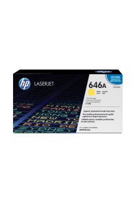 HP 646A Žlutá originální tonerová kazeta LaserJet Obrázok pre HP 646A Žlutá originální tonerová kazeta LaserJet
