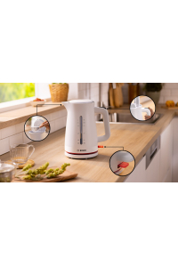 Obrázok pre Elektrická konvice Bosch TWK3M121 MyMoment 2400 W bílá