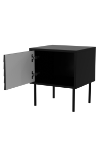 Cama CORTINA 490306 noční stolek Černá Obrázok pre Cama CORTINA 490306 noční stolek Černá