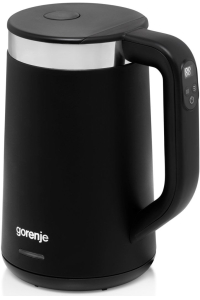 Gorenje K17TRDW elektrická konvice 1,7 l 2200 W Černá Obrázok pre Gorenje K17TRDW elektrická konvice 1,7 l 2200 W Černá