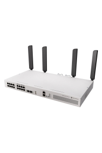 Obrázok pre Mikrotik CRS418-8P-8G-2S+5axQ2axQ-RM L2/L3 Gigabit Ethernet (10/100/1000) Podpora napájení po Ethernetu (PoE) 1U