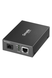 TP-Link Omada MC212CS-20 konvertor síťové kabeláže 1000 Mbit/s 1550 nm Jednovidové Černá Obrázok pre TP-Link Omada MC212CS-20 konvertor síťové kabeláže 1000 Mbit/s 1550 nm Jednovidové Černá