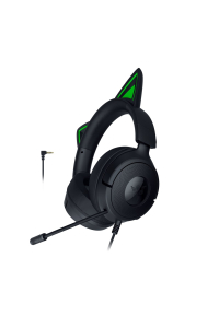 Razer Kraken Kitty V3 X Sluchátka s mikrofonem Kabel Přes hlavu Hraní USB Typ-A Černá Obrázok pre Razer Kraken Kitty V3 X Sluchátka s mikrofonem Kabel Přes hlavu Hraní USB Typ-A Černá