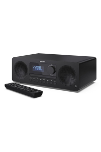 Sharp XL-B720D(BK) domácí stereo souprava Domácí mikro audio systém 30 W Černá Obrázok pre Sharp XL-B720D(BK) domácí stereo souprava Domácí mikro audio systém 30 W Černá