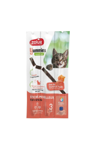 Obrázok pre ZOLUX Yummies Salmon with trout - pamlsek pro kočky - 3x5g