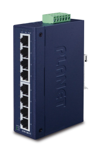 Obrázok pre PLANET ISW-801T síťový přepínač Nespravované L2 Fast Ethernet (10/100) Modrá