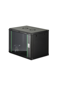 Obrázok pre Digitus DN-19 09-U-EC-SW rack 9U Nástěnný regál Černá