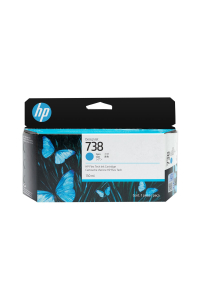 Obrázok pre HP 130ml azurová inkoustová kazeta 738 DesignJet