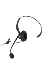 Auerswald COMfortel H-200 Sluchátka s mikrofonem Kabel Přes hlavu Kancelář / call centrum USB Typ-A Černá Obrázok pre Auerswald COMfortel H-200 Sluchátka s mikrofonem Kabel Přes hlavu Kancelář / call centrum USB Typ-A Černá
