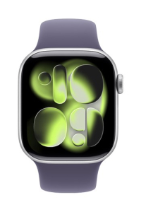 Apple Watch Series 11 OLED 46 mm Digitální 416 x 496 px Dotyková obrazovka Stříbrná Wi-Fi GPS Obrázok pre Apple Watch Series 11 OLED 46 mm Digitální 416 x 496 px Dotyková obrazovka Stříbrná Wi-Fi GPS