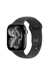 Apple Watch Series 11 OLED 46 mm Digitální 416 x 496 px Dotyková obrazovka Černá Wi-Fi GPS Obrázok pre Apple Watch Series 11 OLED 46 mm Digitální 416 x 496 px Dotyková obrazovka Černá Wi-Fi GPS