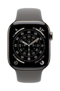 Apple Watch Series 11 OLED 46 mm Digitální 416 x 496 px Dotyková obrazovka 5G Titanová Wi-Fi GPS Obrázok pre Apple Watch Series 11 OLED 46 mm Digitální 416 x 496 px Dotyková obrazovka 5G Titanová Wi-Fi GPS