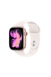 Apple Watch Series 11 OLED 42 mm Digitální 374 x 446 px Dotyková obrazovka Růžové zlato Wi-Fi GPS Obrázok pre Apple Watch Series 11 OLED 42 mm Digitální 374 x 446 px Dotyková obrazovka Růžové zlato Wi-Fi GPS