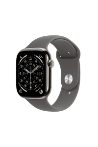 Obrázok pre Apple Watch Series 11 OLED 46 mm Digitální 416 x 496 px Dotyková obrazovka 5G Titanová Wi-Fi GPS