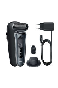 Braun Series 6 61-N1200s Planžetový holicí strojek Zastřihovač Černá Obrázok pre Braun Series 6 61-N1200s Planžetový holicí strojek Zastřihovač Černá