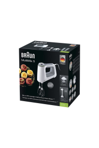 Obrázok pre Braun MultiMix 5 HM 5137 Ruční mixér 750 W Šedá, Bílá