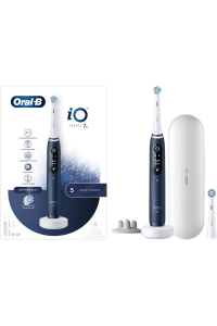 Oral-B iO 7S Dospělý Oscilační kartáček Modrá, Bílá Obrázok pre Oral-B iO 7S Dospělý Oscilační kartáček Modrá, Bílá