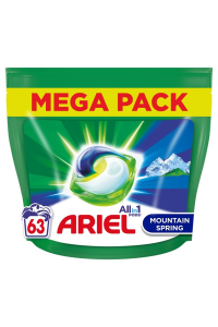 Obrázok pre Ariel Mountain Spring washing caps 63 pcs