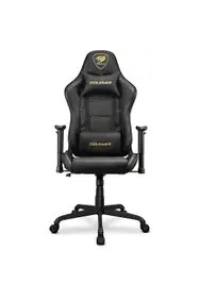 COUGAR CGR-ELI-GLB Počítačová herní židle Polstrované sedadlo Černá Obrázok pre COUGAR CGR-ELI-GLB Počítačová herní židle Polstrované sedadlo Černá