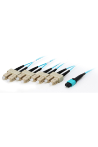 Obrázok pre Equip 25557607 InfiniBand a optický kabel 10 m MTP 4x SC Azurová