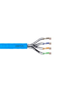 Digitus DK-1623-A-VH-1 síťový kabel Modrá 100 m Cat6a U/FTP (STP) Obrázok pre Digitus DK-1623-A-VH-1 síťový kabel Modrá 100 m Cat6a U/FTP (STP)
