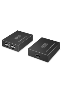 Digitus DA-73120 konzolový extender Vysílač a přijímač 1000 Mbit/s Obrázok pre Digitus DA-73120 konzolový extender Vysílač a přijímač 1000 Mbit/s