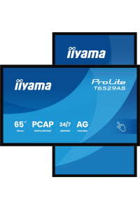 Obrázok pre iiyama T6529AS-B1AG sdělovací displej Stánkový design 163,8 cm (64.5