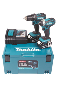Obrázok pre Makita Cordless Drill Set, 18V, DLX2127MJ