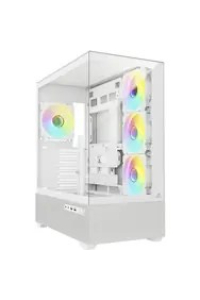 Sharkoon AK7 ARGB ATX White Case Obrázok pre Sharkoon AK7 ARGB ATX White Case