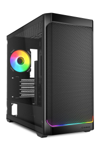 Obrázok pre Sharkoon MK4W RGB Strip Micro Tower Černá