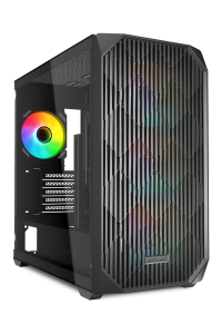 Sharkoon MK3 RGB Micro Tower Černá Obrázok pre Sharkoon MK3 RGB Micro Tower Černá
