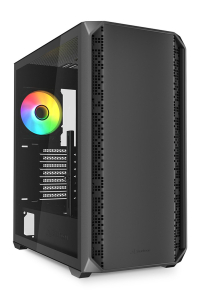Sharkoon AK2 RGB Midi Tower Černá Obrázok pre Sharkoon AK2 RGB Midi Tower Černá