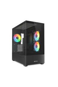 Sharkoon MK6 RGB Midi Tower Bílá Obrázok pre Sharkoon MK6 RGB Midi Tower Bílá