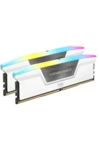 Corsair Vengeance RGB CMH64GX5M2B6000C30W paměťový modul 64 GB 2 x 32 GB DDR5 Obrázok pre Corsair Vengeance RGB CMH64GX5M2B6000C30W paměťový modul 64 GB 2 x 32 GB DDR5