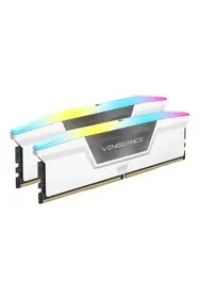Corsair Vengeance RGB CMH64GX5M2B6400C32W paměťový modul 64 GB 2 x 32 GB DDR5 Obrázok pre Corsair Vengeance RGB CMH64GX5M2B6400C32W paměťový modul 64 GB 2 x 32 GB DDR5