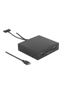 DeLOCK 3.5″ USB 3.2 Gen 2 přední panel 2 x USB Type-C + 2 x USB Typ-A Obrázok pre DeLOCK 3.5″ USB 3.2 Gen 2 přední panel 2 x USB Type-C + 2 x USB Typ-A