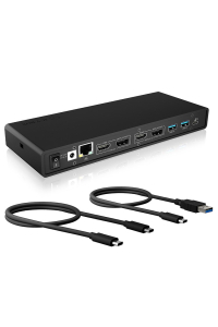 ICY BOX IB-DK2245AC Kabel USB 3.2 Gen 1 (3.1 Gen 1) Type-C Černá Obrázok pre ICY BOX IB-DK2245AC Kabel USB 3.2 Gen 1 (3.1 Gen 1) Type-C Černá